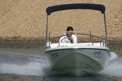 Rental Motorboat Rascala 460 Open Jasenice, Zadar County