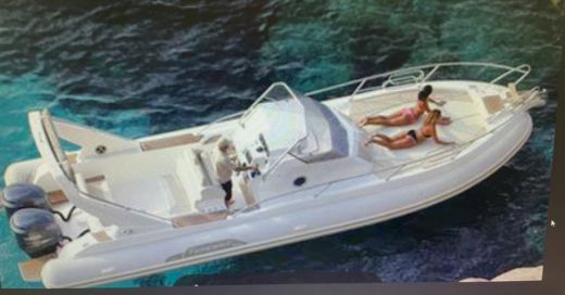 Motorboat Capelli Tempest 1000 wa Plano del barco