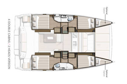 Charter Catamaran  Bali Catsmart Cagliari