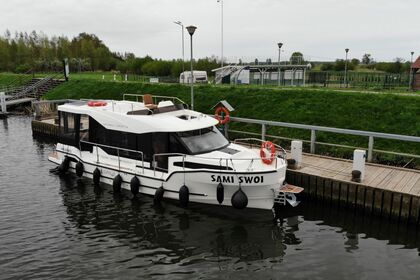Verhuur Woonboot Balt Yacht Suncamper 35 Flybirdge Biała Góra