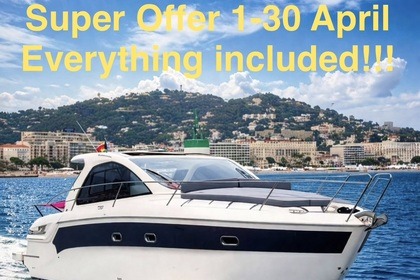 Alquiler Lancha Super offer!!! Everything included skipper fuel Bavaria boat 13 meters from 2017! Cannes