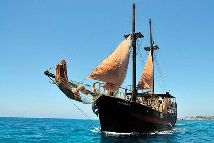 Traditional Pirate Ship - Sailing Yacht