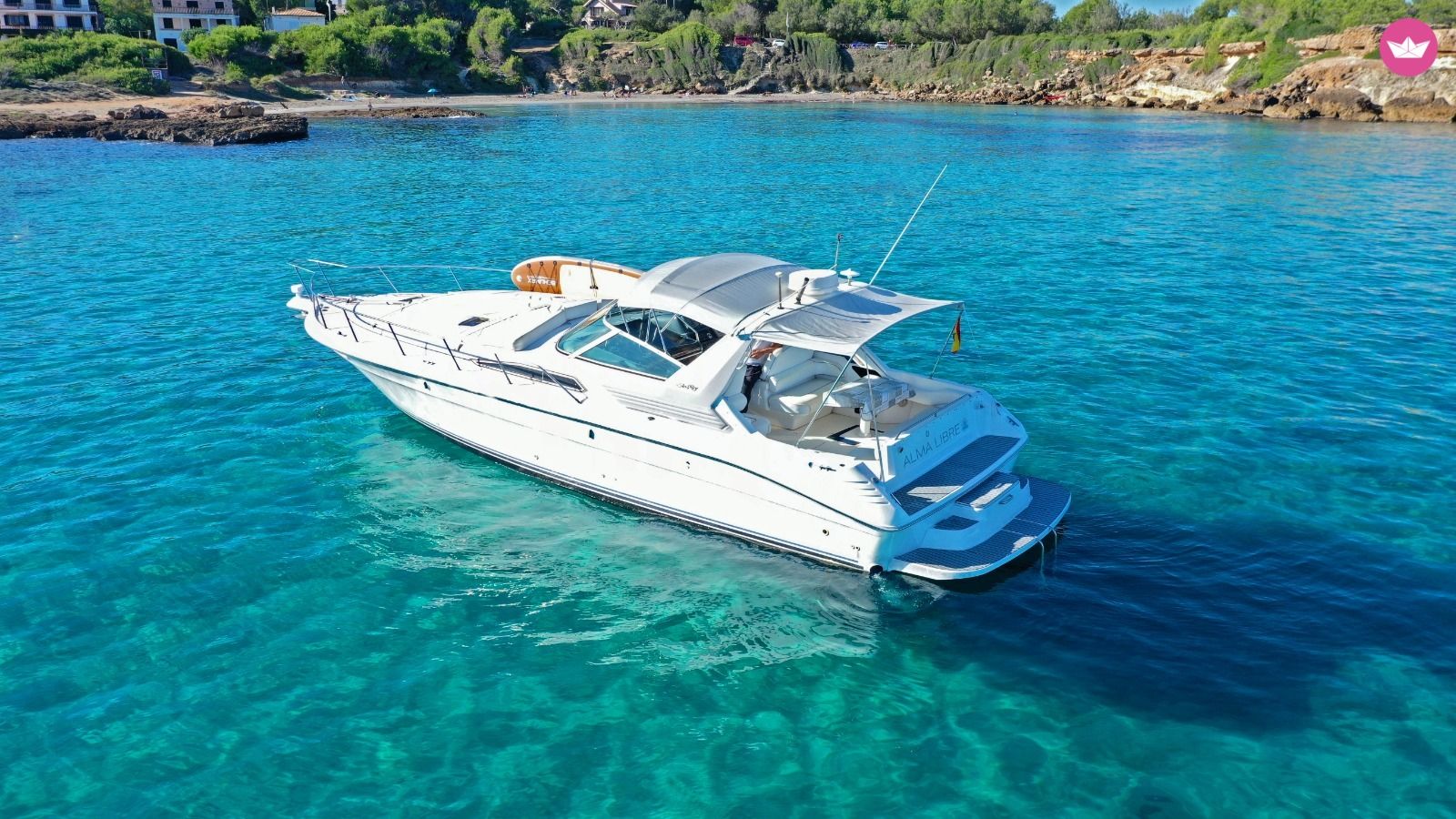 Bateau à moteur Sea Ray 400 Sun Sport 640cv 4