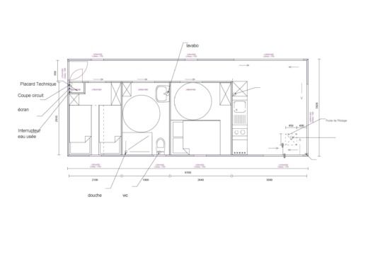 Houseboat bateaux pour la planète STANDARD PMR Boat design plan