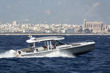 Hyra båt Motorbåt Axopar 37TT Mallorca