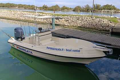 Noleggio Barca a motore Polyform Triakis 21 Open T top Porto Tolle