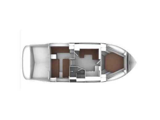 Motorboat Bavaria S40 Coupe Planimetria della barca