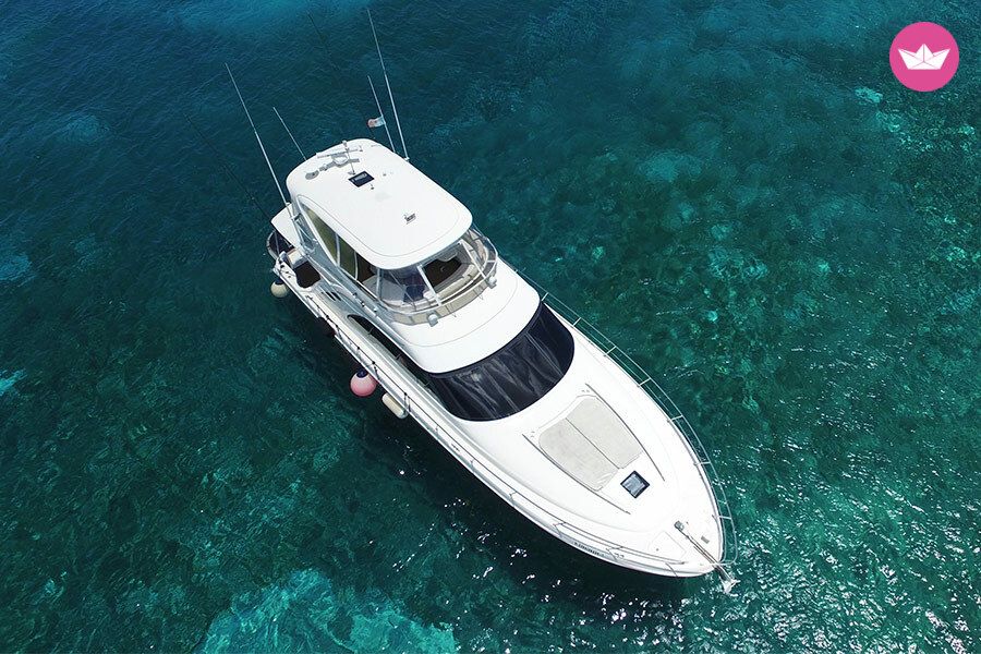 Bateau à moteur Sea Ray 18m