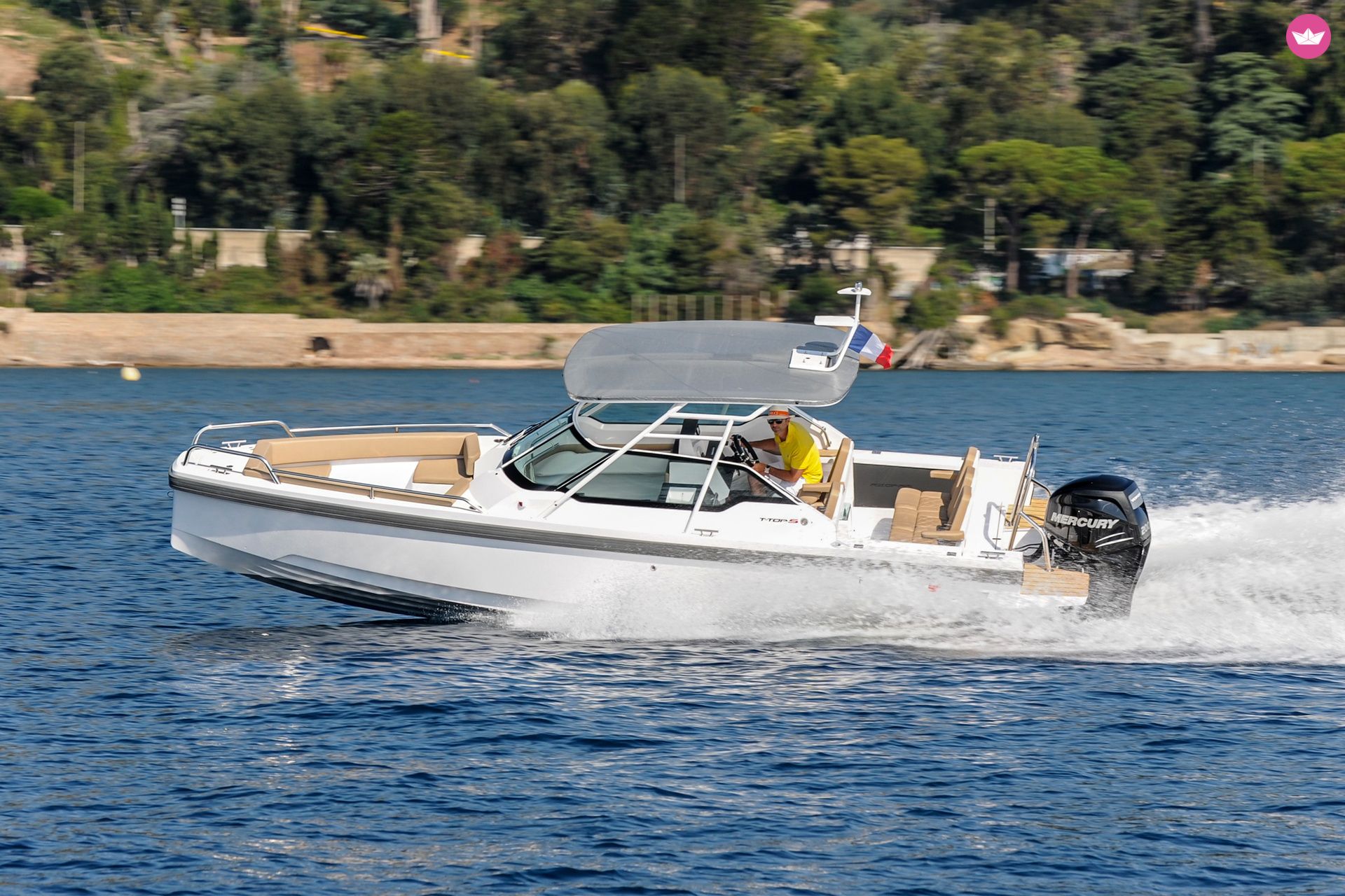 Łódź motorowa Axopar 24Tt do wynajęcia