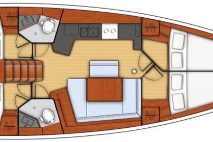 Charter Sailboat Beneteau Oceanis 45 Palairos