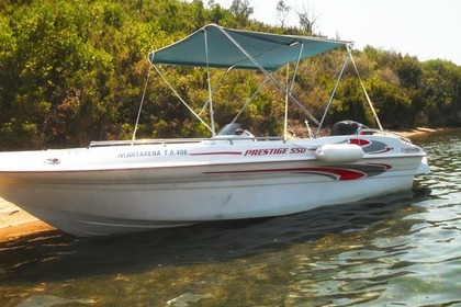 Rental Motorboat Prestige 550 90hp Palairos