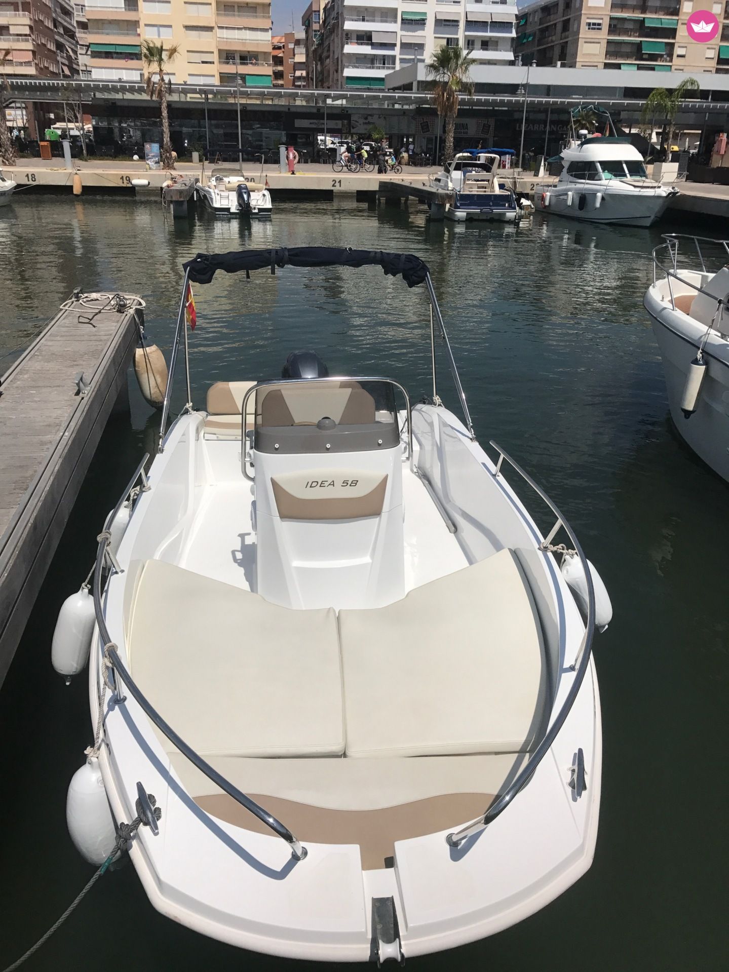 Bateau à moteur IDEA 58 100cv 2