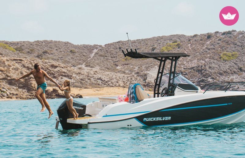 Bateau à moteur Quicksilver 705 175cv 6