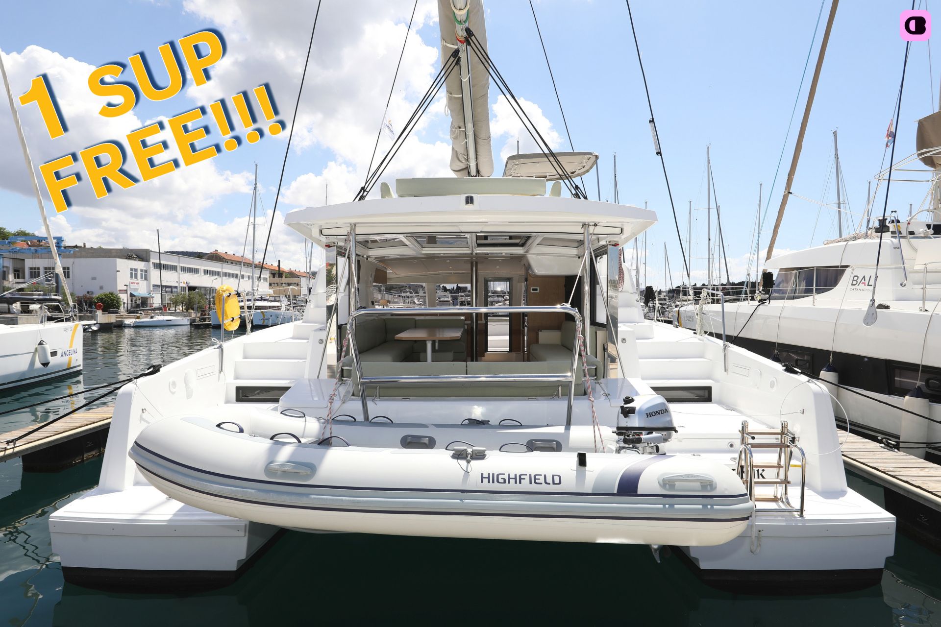 Catamaran Catana Group Bali 4.2 - 4 + 1 cab. 12m