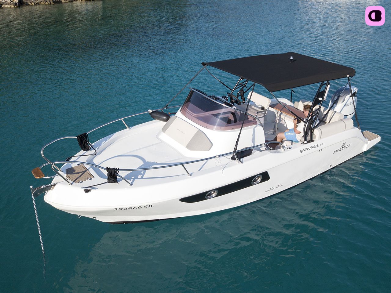 Bateau à moteur Mingolla Brava 28 WA 350cv