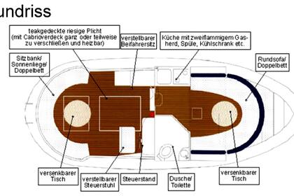 Miete Hausboot Antaris Cruiser MK 825 "Edmond Dantes" Zehdenick