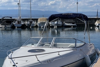 Hire Motorboat Four Winns 205 Sundowner Évian-les-Bains