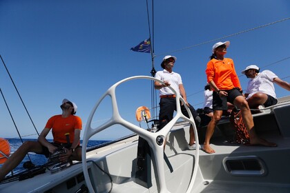 Come aboard our Imoca 60 sailboat