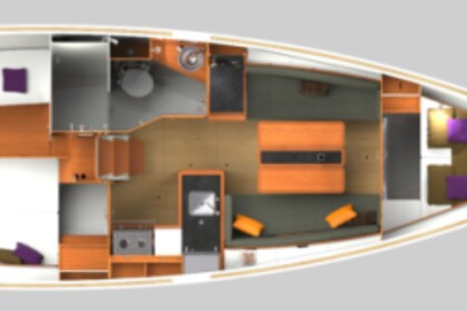 Luxus pur auf einer außergewöhnlichen Segelyacht Jeanneau Sun Odyssey 349 Limited Edition-Performance