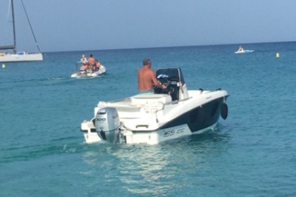 Miete Motorboot Compass 165cc Beach Rondinara