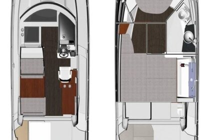 Hyra båt Motorbåt Jeanneau Merry Fisher 895 Novi Vinodolski