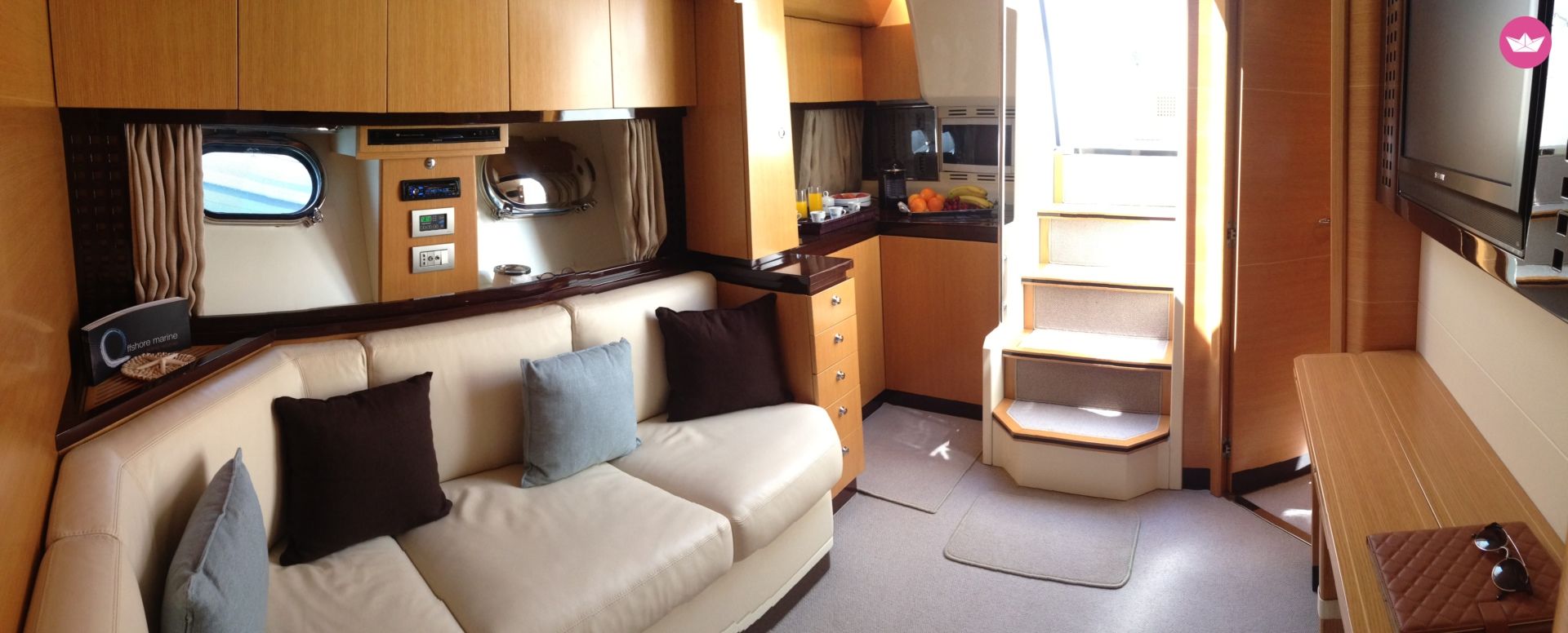 Bateau à moteur Azimut Atlantis 44 1600cv 4