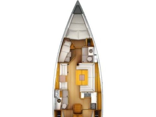 Sailboat JEANNEAU SUN ODYSSEY 439 Boat design plan