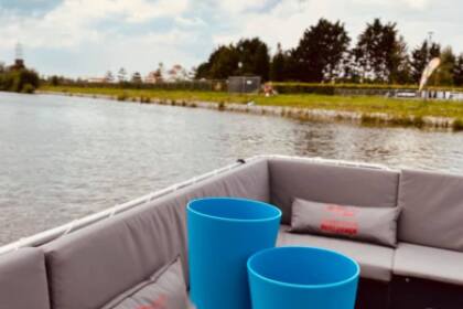Verhuur Motorboot Loungeboot Pontoon Harderwijk