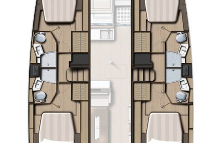 Hire Catamaran Catana Group Bali 4.4 - 4 + 1 cab. Marsh Harbour