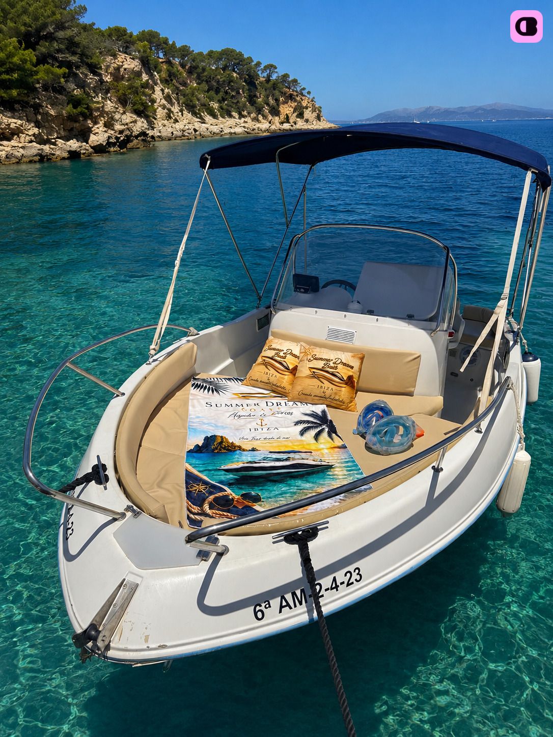 Bateau à moteur Quicksilver Flamingo 525 80cv