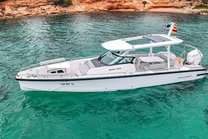 Rental Motorboat Axopar 29 Sun top Empuriabrava