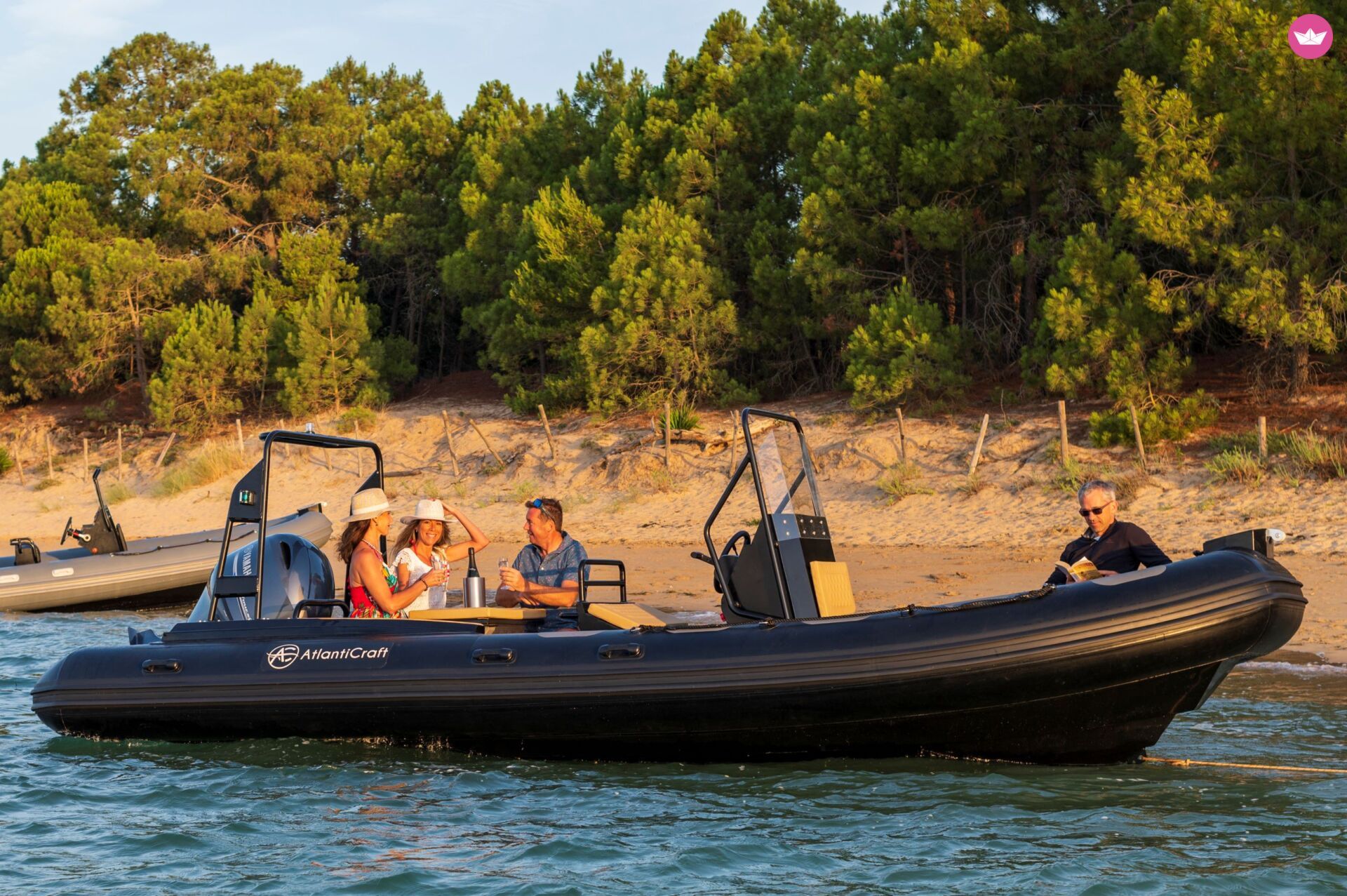 Semi-rigide Atlanticraft 6.5 Lounge 130cv