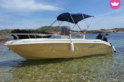 Charter Motorboat Tecnofiber Almar 190 Ciutadella de Menorca