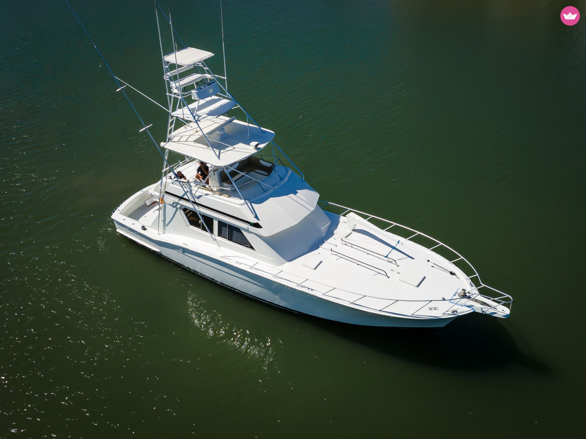 Bateau à moteur Hatteras