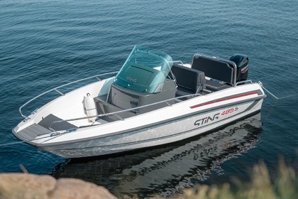 Rental Motorboat Sting 485 sport Skiathos Port