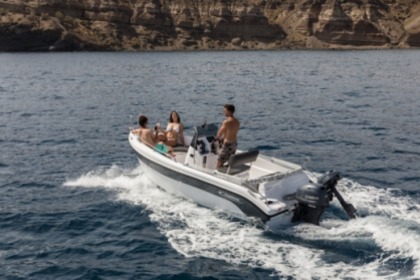 Rental Motorboat Poseidon Blue Water 170 Santorini