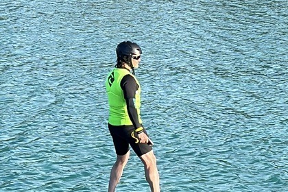 Sortie journée iles d'or - option efoil