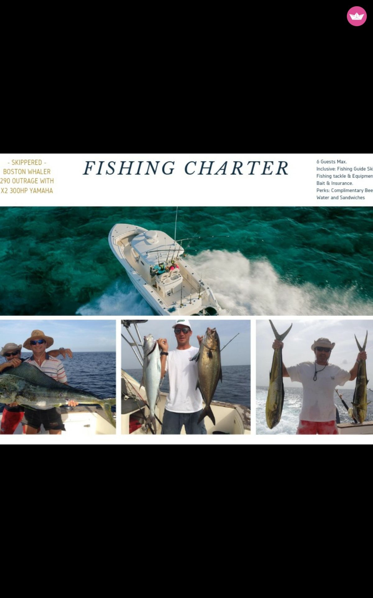 Łódź motorowa Boston Wailer Outrage do wynajęcia