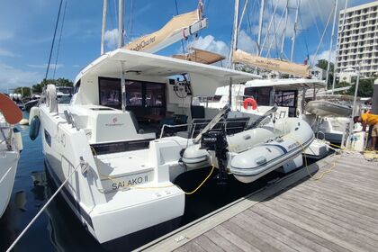 Verhuur Catamaran Fountaine Pajot Lucia 40 with watermaker Pointe-à-Pitre