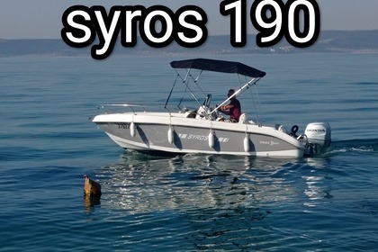 Verhuur Motorboot Syros 190 5.7 new Kaštela