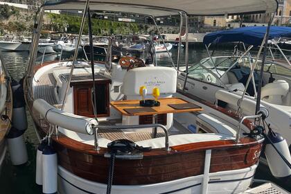 Hire Motorboat Fratelli APREA Shipyard Gozzo 750 Open Cruise Amalfi