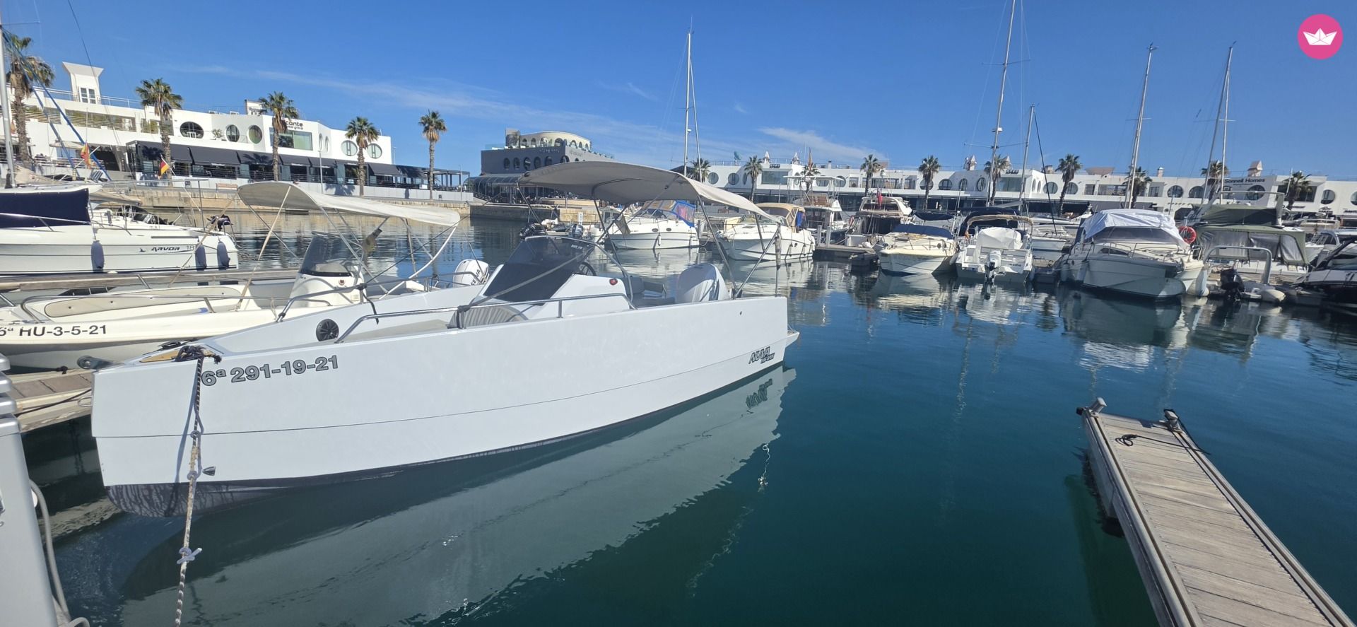 Bateau à moteur Nuva Mz 115cv 4