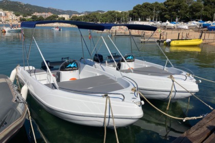 Rental Boat without license  Voraz 450 Open Plus Sant Feliu de Guíxols