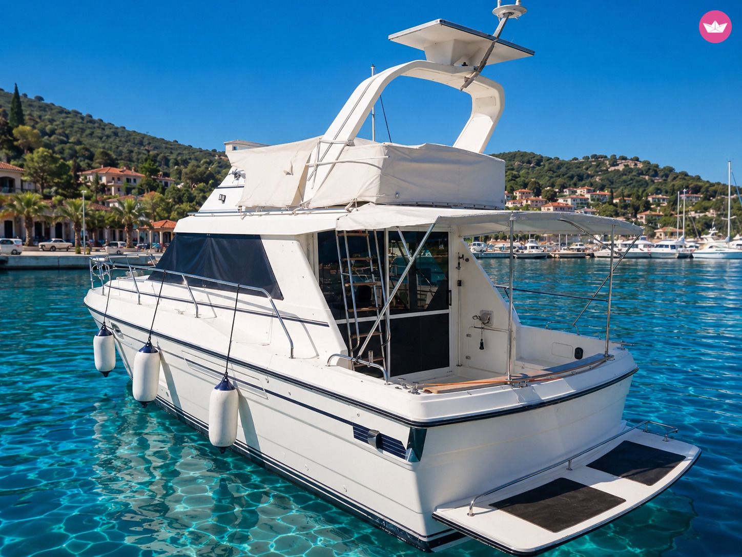 Bateau à moteur Jeanneau Princess 200cv 2