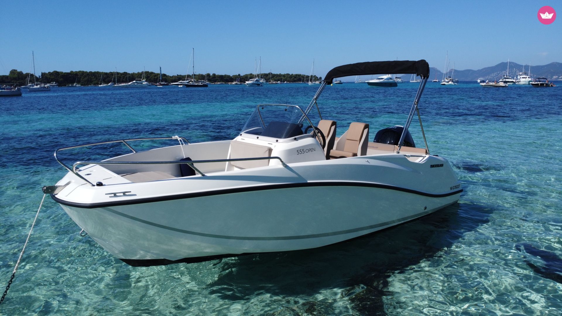 Bateau à moteur Quicksilver Open 555 115cv