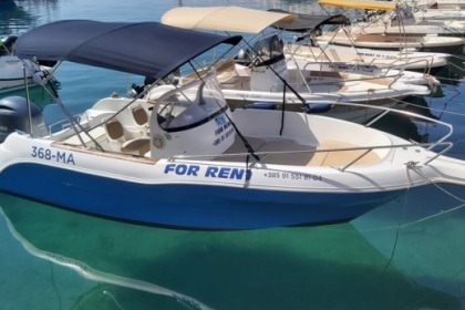 Rental Motorboat Quicksilver Walkaround Podgora, Split-Dalmatia County