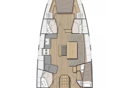 Czarter Jacht żaglowy Bénéteau Oceanis 46.1 - 4 cab. Alimos
