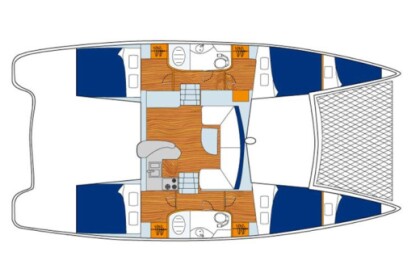 Rental Catamaran  Sunsail 404 Dubrovnik