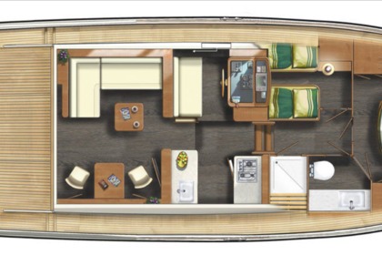 Verhuur Motorboot Linssen Grand Sturdy 40.0 Intero Sedan (NEW 2024) Sneek