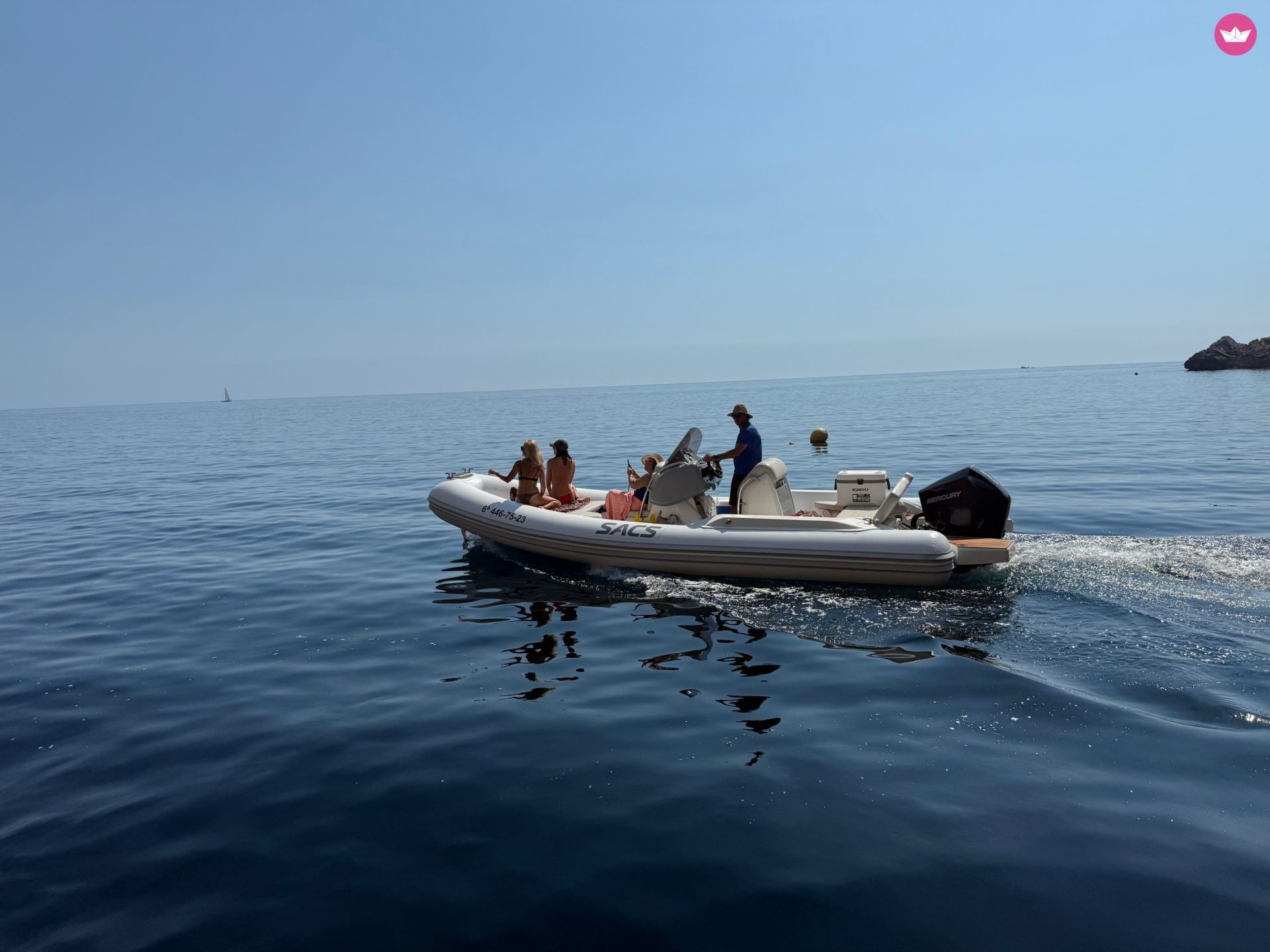 Semi-rigide Sacs Marine Strider 800 300cv 2